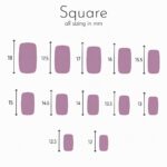 short-square-size-chart