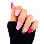 floral-pink-medium-almond-press-on-nails-on-hand