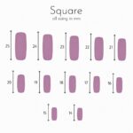 long-square-size-chart