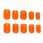 neon-orange-square-press-on-nails-bold-summer-nails-glamour-woman