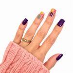 vibrant-blue-floral-short-square-size-press-on-nails