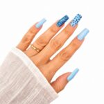 azure-leopard-long-square-press-on-nails