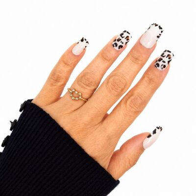 ivory-leopard-medium-square-press-on-nails