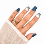 midnight-azure-short-square-press-on-nails
