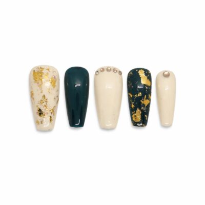 dynasty-in-gold-green-gold-handmade-premium-press-on-nails-au
