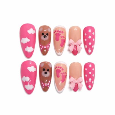 pink-heirloom-baby-handmade-press-on-nails-from-glamour-woman