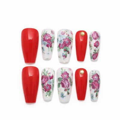 the-rouge-sonata-handmade-premium-red-floral-press-on-nails-au-from-glamour-woman