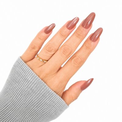 cocoa-glow-press-on-nails