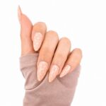 porcelain-dot-press-on-nails-on-hand