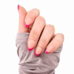 rosy-charm-press-on-nails-on-hand
