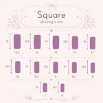 square-short-nails-size
